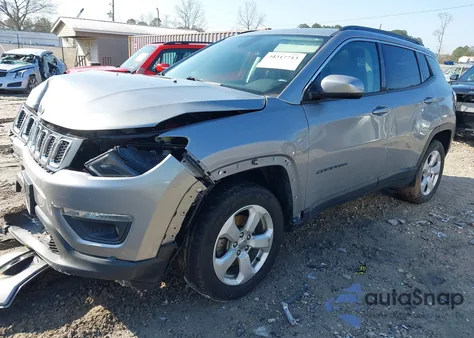 2021 Jeep Compass Latitude 4X4 из США, поврежденный, VIN 3C4NJDBB5MT547444